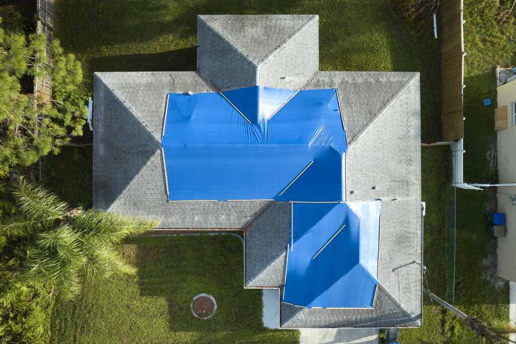 Picture of Repairing Your Roof After a Hurricane - Livingston Roofing